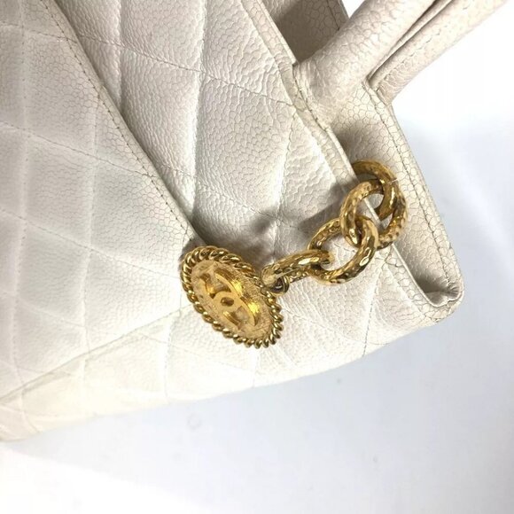 CHANEL Quilted Matelasse CC CC Mark Reissue Tote Shoulder Bag Tote Bag - Picture 12 of 14